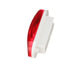 421R by PETERSON LIGHTING - 6.5" x 2.25" Oval Incandescent Red Stop/Turn/Tail Light, PL3 Connector