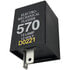 570 by PETERSON LIGHTING - Flasher, 25 Amp Electro-Mechanical, 2-Prong, poly bag