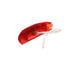 60R-MV by PETERSON LIGHTING - LED Marker/ Clearance, P2, Rectangular, Thin-Line, 4.5"X.9" Multi-volt, red, poly bag