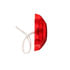 60R-MV by PETERSON LIGHTING - LED Marker/ Clearance, P2, Rectangular, Thin-Line, 4.5"X.9" Multi-volt, red, poly bag