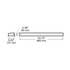778A by PETERSON LIGHTING - LED Light Bar, Sequential Directional, 34.75"X2.375", amber, clear lens, box