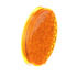 817A-36 by PETERSON LIGHTING - 817A-36/818A-36 Series Piranha&reg; LED 4" Round LED Front and Rear Turn Signal, AMP - Amber Grommet Mount
