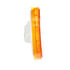 817A-36 by PETERSON LIGHTING - 817A-36/818A-36 Series Piranha&reg; LED 4" Round LED Front and Rear Turn Signal, AMP - Amber Grommet Mount