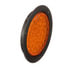818A-36 by PETERSON LIGHTING - LED Turn Signal, Round, Flange 4" 12V, amber, poly bag