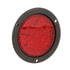 818R-36 by PETERSON LIGHTING - 817R-36/818R-36 Series Piranha&reg; LED 4" Round LED Stop, Turn and Tail Lights, AMP - Red Flange Mount