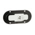 822R-7 by PETERSON LIGHTING - LED Stop/Turn/Tail, Oval, Flange-Mount 7.88"X3.63", red, poly bag