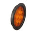 824A-7 by PETERSON LIGHTING - LED Turn Signal, Front & Rear, Round, Flange-Mount 4", amber, poly bag