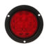 824R-9 by PETERSON LIGHTING - LED Stop/Turn/Tail, Round, Flange-Mount 4", Multi-volt, red, poly bag