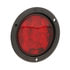 824R-7 by PETERSON LIGHTING - LED Stop/Turn/Tail, Round, Flange-Mount 4", red, poly bag
