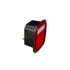 845L by PETERSON LIGHTING - LED Rear Combination Light Rectangular, 5/ 6 Function w/ License Light 5.77"X6.76", red, poly bag