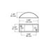 M122A by PETERSON LIGHTING - 122 Vanguard II Armored Clearance and Side Marker Light - Amber