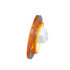M189FA-AMP by PETERSON LIGHTING - LED Marker/ Clearance, P2, Round, AMP, Reflex, w/ Flange, 2.5", amber, bulk pack