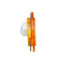 M189FA-AMP by PETERSON LIGHTING - LED Marker/ Clearance, P2, Round, AMP, Reflex, w/ Flange, 2.5", amber, bulk pack