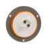 M189FA-CLP by PETERSON LIGHTING - LED Clear Light, Single Diode, w/ Reflex, Flange, 2.5", amber, bulk pack