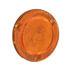 M189FA-CLP by PETERSON LIGHTING - LED Clear Light, Single Diode, w/ Reflex, Flange, 2.5", amber, bulk pack