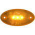 P1200A by PETERSON LIGHTING - LED Side Marker, Oval, ECE, w/ Reflex, 3.94"X1.97", Multi-volt, amber, poly bag