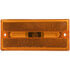Peterson Lighting V132A Clearance Light Incandescent Marker/ Clearance, P2, Rectangular, w/ Reflex, 3.88"X1.8", amber, Viz