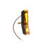 V114A by PETERSON LIGHTING - 2.75" x 2.05" Rectangular Incandescent Clearance/Marker Light, Amber Lens, with Reflex, Viz Pack