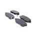 AD0619 by ADVICS - ADVICS Ultra-Premium Ceramic Brake Pads
