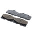 AD0611 by ADVICS - ADVICS Ultra-Premium Ceramic Brake Pads