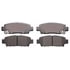 AD0672 by ADVICS - ADVICS Ultra-Premium Ceramic Brake Pads