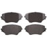 AD0862 by ADVICS - ADVICS Ultra-Premium Ceramic Brake Pads