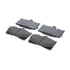 AD0870 by ADVICS - ADVICS Ultra-Premium Ceramic Brake Pads