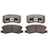 AD0868 by ADVICS - ADVICS Ultra-Premium Ceramic Brake Pads