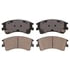AD0957 by ADVICS - ADVICS Ultra-Premium Ceramic Brake Pads