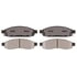 AD1063 by ADVICS - ADVICS Ultra-Premium Ceramic Brake Pads