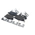 AD1086 by ADVICS - ADVICS Ultra-Premium Ceramic Brake Pads