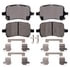 AD1160 by ADVICS - ADVICS Ultra-Premium Ceramic Brake Pads