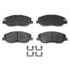 AD1202 by ADVICS - ADVICS Ultra-Premium Ceramic Brake Pads