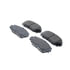 AD1184 by ADVICS - ADVICS Ultra-Premium Ceramic Brake Pads