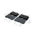 Advics AD1282 Disc Brake Pad Set ADVICS Ultra-Premium Ceramic Brake Pads
