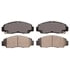 AD1276 by ADVICS - ADVICS Ultra-Premium Ceramic Brake Pads