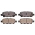 AD1288 by ADVICS - ADVICS Ultra-Premium Ceramic Brake Pads