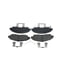 AD1378 by ADVICS - ADVICS Ultra-Premium Ceramic Brake Pads