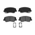 AD1593 by ADVICS - ADVICS Ultra-Premium Ceramic Brake Pads