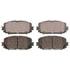 AD1628 by ADVICS - ADVICS Ultra-Premium Ceramic Brake Pads
