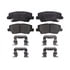 Advics AD1659 Disc Brake Pad Set ADVICS Ultra-Premium Ceramic Brake Pads