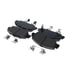 AD1654 by ADVICS - ADVICS Ultra-Premium Ceramic Brake Pads