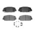 AD1697 by ADVICS - ADVICS Ultra-Premium Ceramic Brake Pads