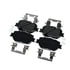 AD1733 by ADVICS - ADVICS Ultra-Premium Ceramic Brake Pads