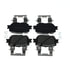 AD1733 by ADVICS - ADVICS Ultra-Premium Ceramic Brake Pads