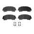 Advics AD1736 Disc Brake Pad Set ADVICS Ultra-Premium Ceramic Brake Pads