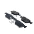 Advics AD1808 Disc Brake Pad Set ADVICS Ultra-Premium Ceramic Brake Pads