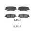 Advics AD1839 Disc Brake Pad Set ADVICS Ultra-Premium Ceramic Brake Pads