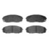 AD1814 by ADVICS - ADVICS Ultra-Premium Ceramic Brake Pads