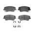 AD1912 by ADVICS - ADVICS Ultra-Premium Ceramic Brake Pads